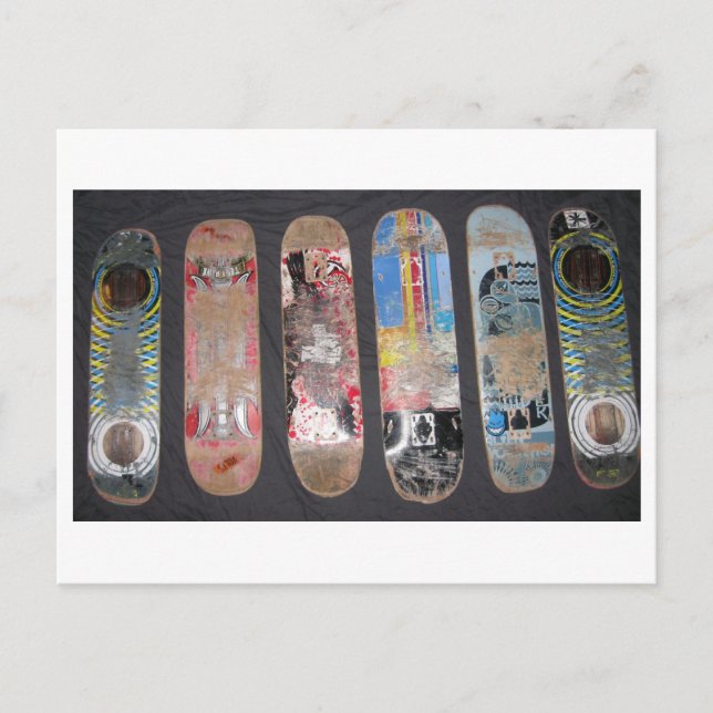 Carte Postale Mes anciennes planches (Devant)