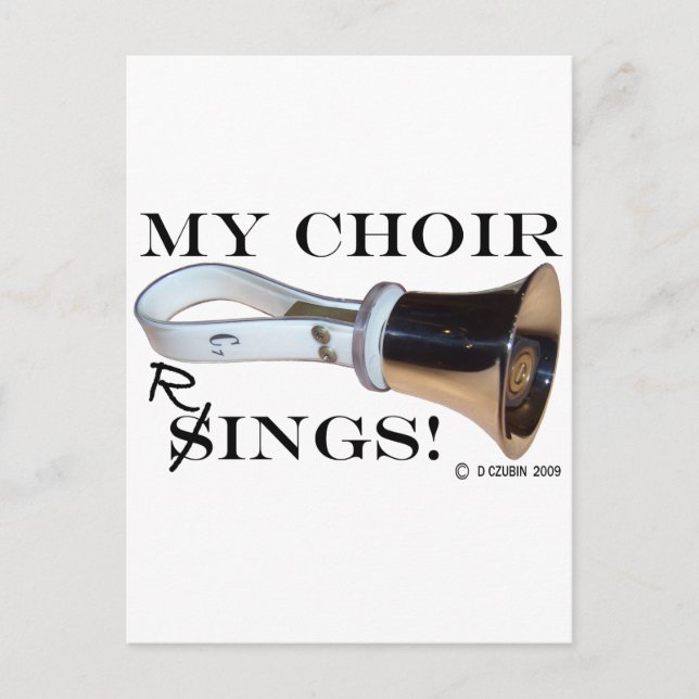 Carte Postale Mes anneaux de choeur (Devant)