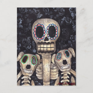 Carte Postale Mes chiens et moi