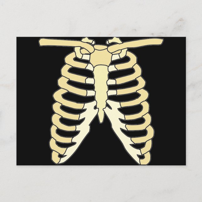 Carte Postale Mes côtes (Devant)