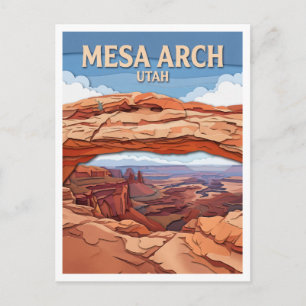 Carte Postale Mesa Arch Moab Utah