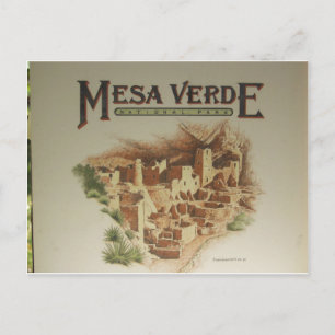 Carte Postale Mesa Verde Anasazi Logements