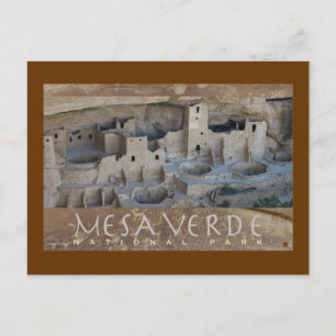 Carte Postale MESA VERDE NAT-L PARK-Colorado-Cliff Palace-