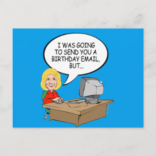 Carte Postale Message d'anniversaire d'Hillary Clinton - Courrie