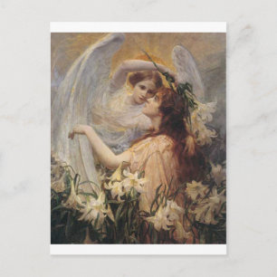 Carte Postale *Message de l'ange* par George Hillyard Swinstead