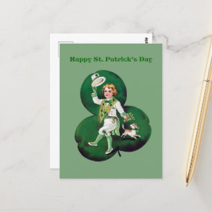 Carte Postale Message du cool Saint Patrick