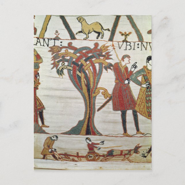 Carte Postale Messagers de Duke William est venu trouver Comte (Devant)