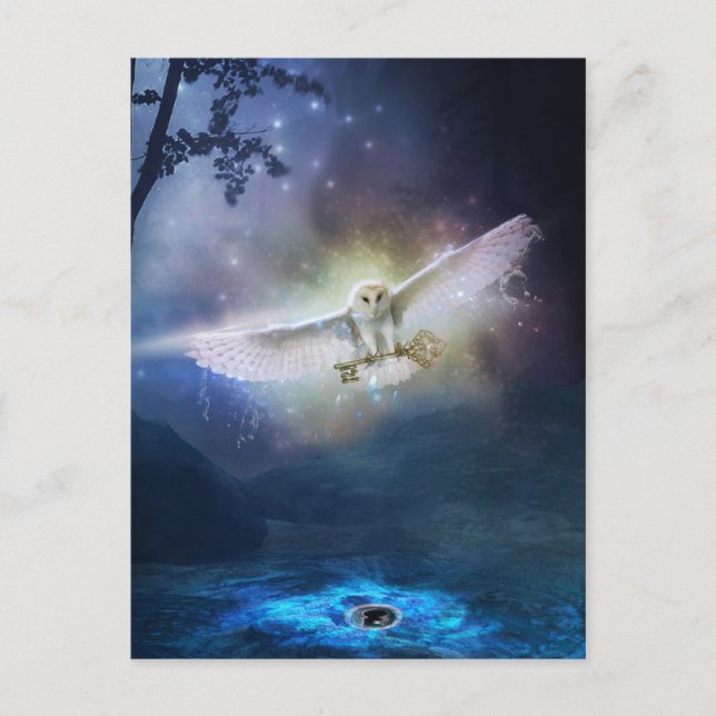 Carte postale Messenger (Devant)