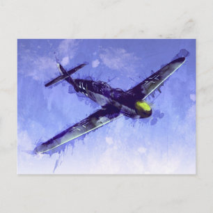 Carte Postale Messerschmitt Bf 109