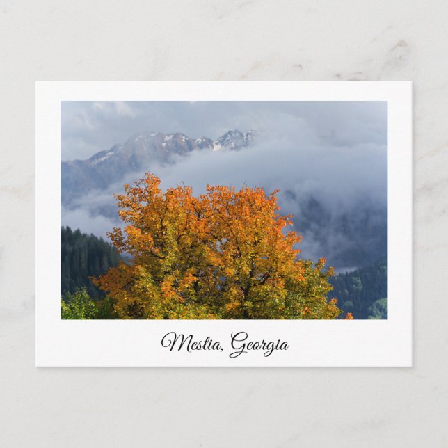 Carte postale Mestia Georgia (Devant)