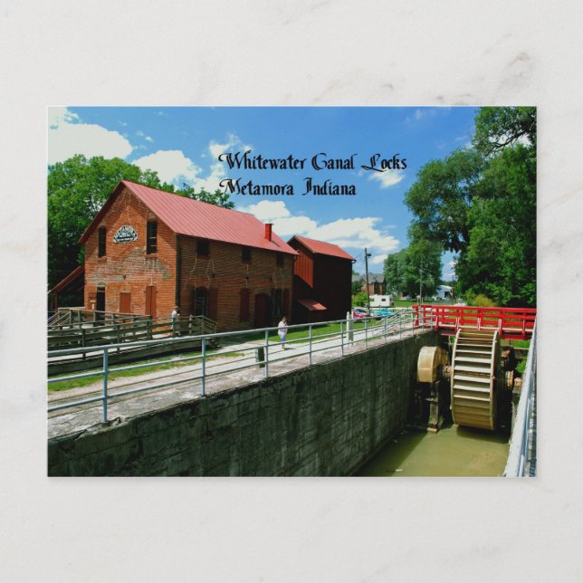 Carte Postale Metamora Indiana (Devant)