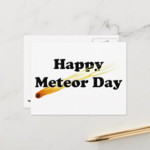Carte Postale Meteor Day