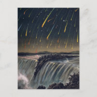 Meteor Storm au-dessus des chutes Niagara, vers 18
