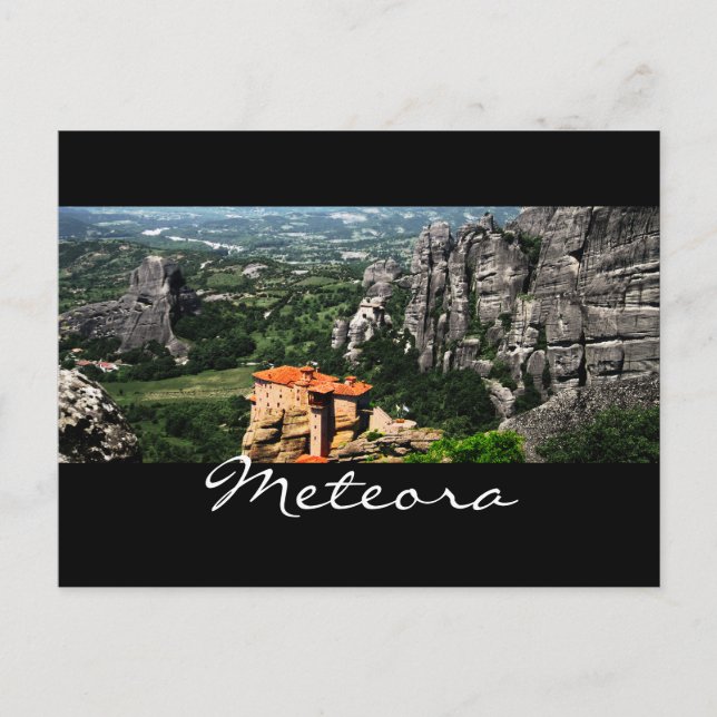 Carte Postale Meteora Grèce (Devant)