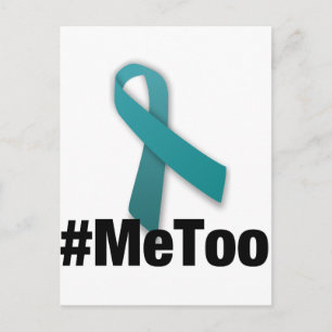 Carte Postale #MeToo Conception avec ruban