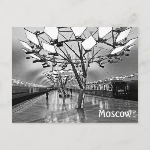 Carte Postale Métro de Moscou (métro), Russie