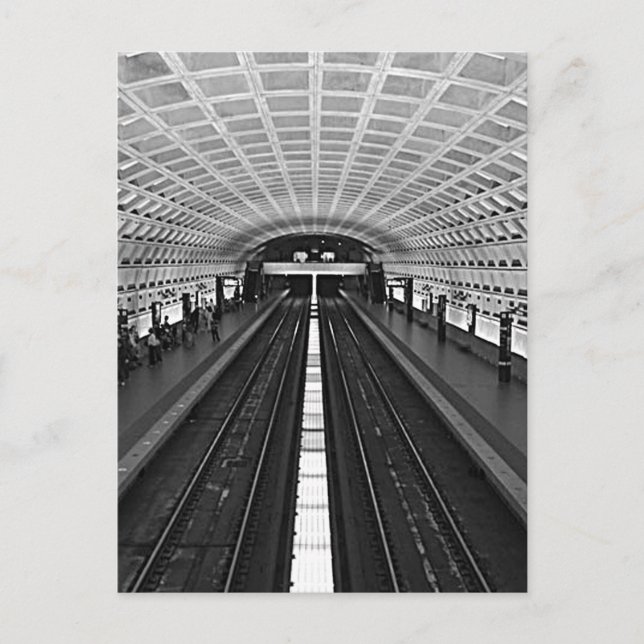 Carte Postale Métro de Washington (Devant)