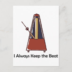 Carte Postale Métronome