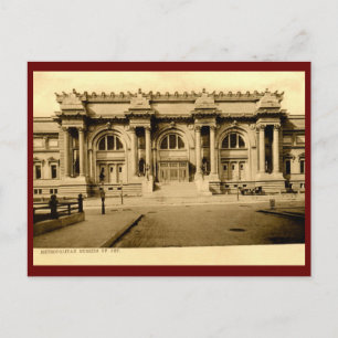 Carte Postale Metropolitan Museum of Art, New York City Vintage