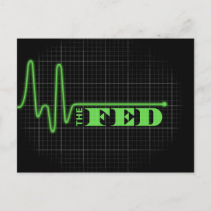 Carte Postale Mettre fin à l'assiette au beurre de la Fed