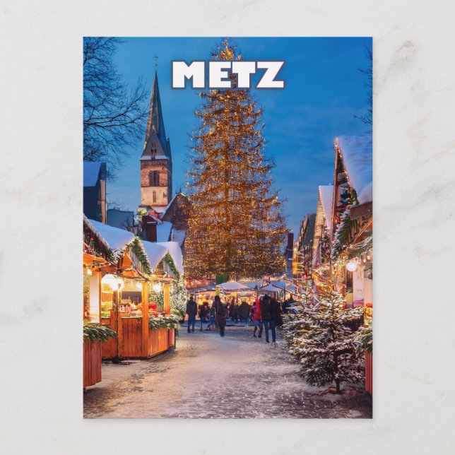 Carte Postale Metz Christmas Magic (Devant)