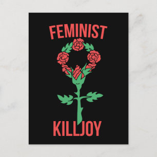 Carte Postale Meurtre féministe