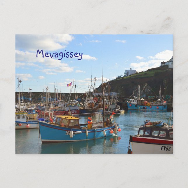 Carte Postale Mevagissey Cornwall Angleterre (Devant)
