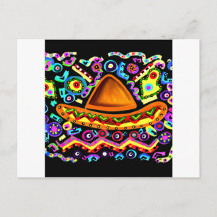 Carte Postale Mexican Sombrero