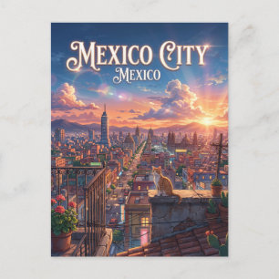 Carte Postale Mexico City
