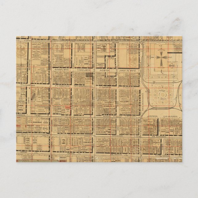 Carte Postale Mexico City 3 (Devant)