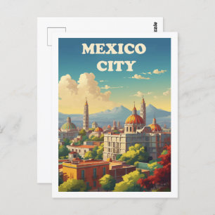 Carte Postale Mexico City célèbre Travel Place