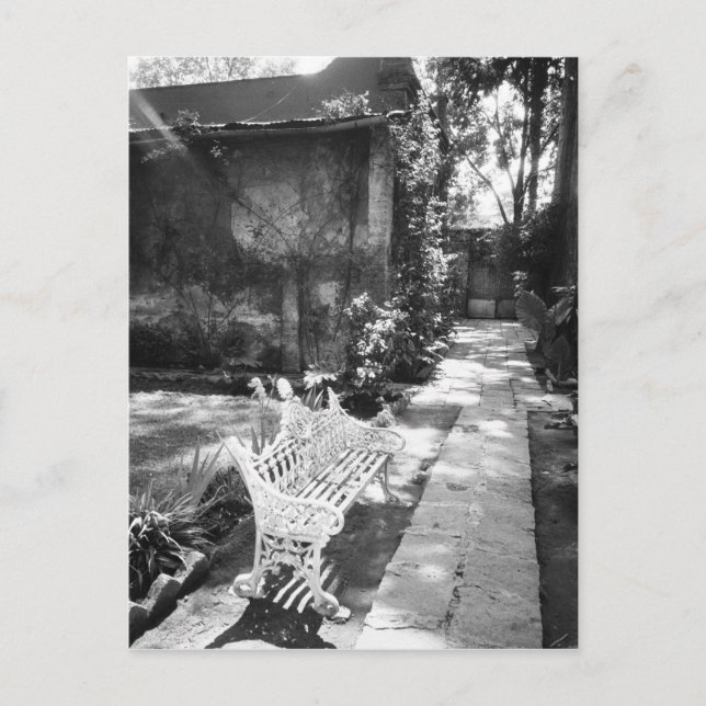Carte Postale MEXICO, D.F., Mexico City, COYOACAN : Banc à (Devant)