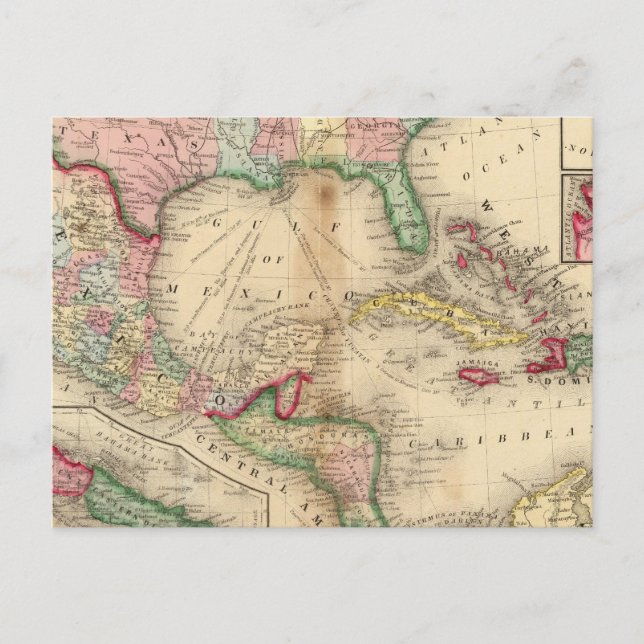 Carte Postale Mexique, Amérique centrale, Antilles (Devant)