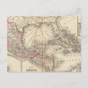 Carte Postale Mexique, Amérique centrale, Antilles
