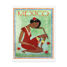Mexique, art traditionnel mexicain, robe rouge fil