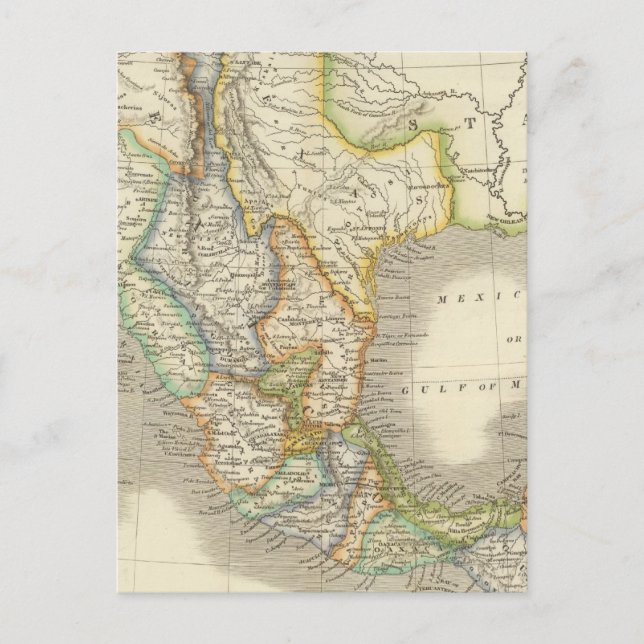 Carte Postale Mexique et Guatamala (Devant)