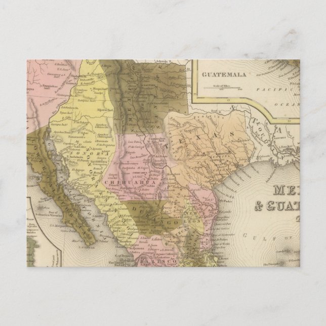 Carte Postale Mexique et Guatemala 5 (Devant)