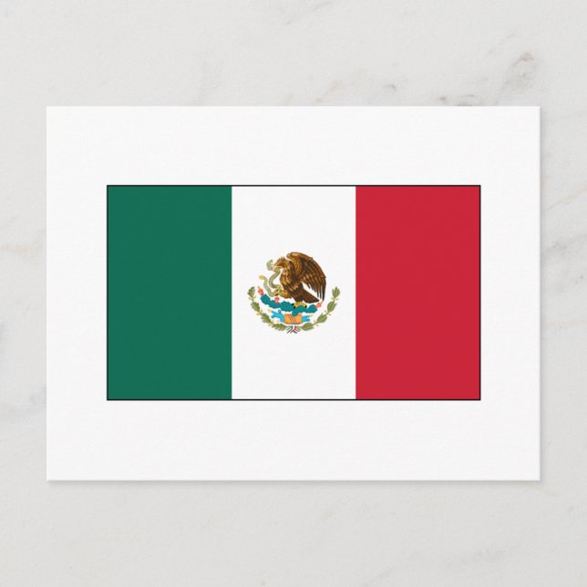 Carte Postale Mexique FLAG International (Devant)