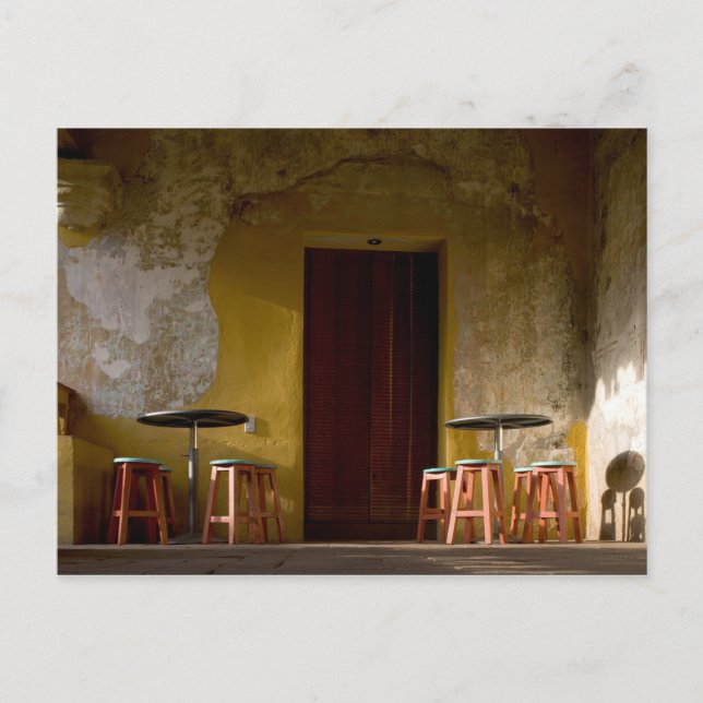 Carte Postale Mexique, Oaxaca, balcon ensoleillé de l'après-midi (Devant)