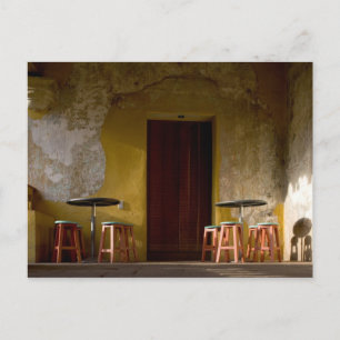 Carte Postale Mexique, Oaxaca, balcon ensoleillé de l'après-midi