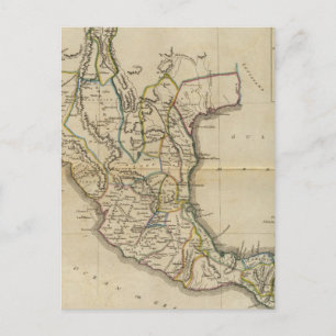 Carte Postale Mexique ou Nouvelle-Espagne