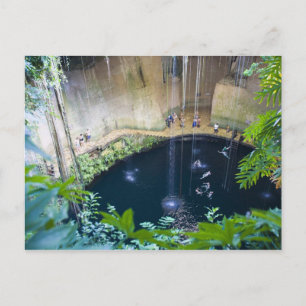 Carte Postale Mexique, Quintana Roo, près de Chichen Itza,