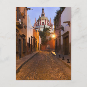 Carte Postale Mexique, San Miguel de Allende. Tôt matin
