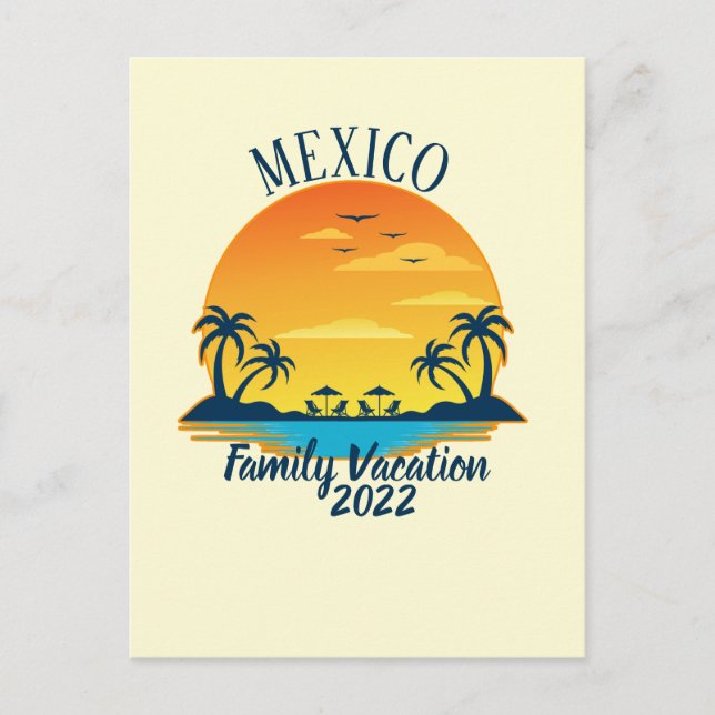 Carte Postale Mexique Vacances 2021 Voyage Groupe Correspondance (Devant)