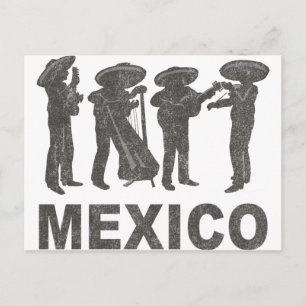 Carte Postale Mexique vintage