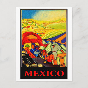 Carte Postale Mexique, voyage vintage