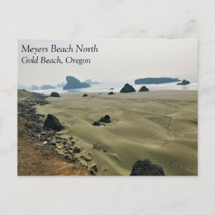 Carte Postale Meyers Beach North, Gold Beach, Oregon