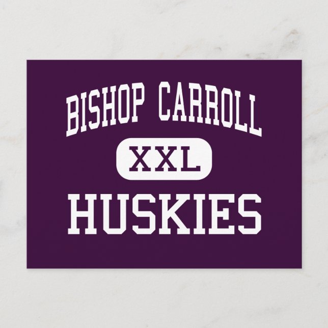 Carte Postale Mgr Carroll - Huskies - High - Ebensburg (Devant)
