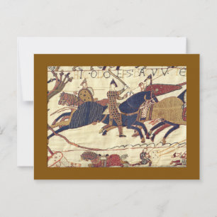 Carte Postale Mgr Odo ralliant l'armée du duc William