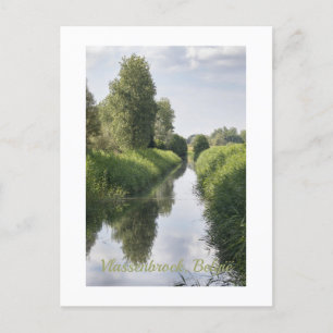 Carte Postale Mi-été à Vlassenbroek, Belgique